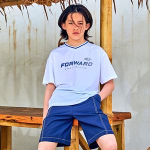 [유솔(아동)]폴리피케 브이넥 티셔츠 (2컬러) ULRP24422