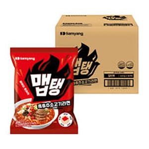 맵탱 흑후추소고기라면 110g x 16입