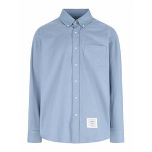 [THOM BROWNE] 남성 셔츠 데님 로고 MWL412AF0942480 Blue /8