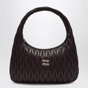 MIU MIU Wander Medium hobo bag in Radica coloured nappa matelassA  5BC170OOOAN88/Q_MIU-F0NBL