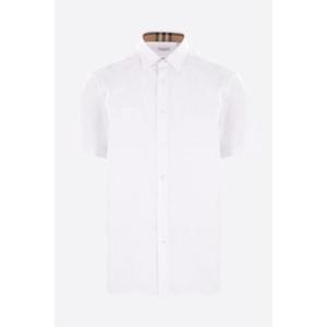 BURBERRY Sherfield short-sleeve shirt in stretch poplin 8079594A1464