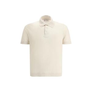BRUNELLO CUCINELLI 리넨 폴로 셔츠 M2L00315_C2519