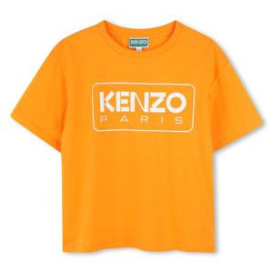 주니어 겐조 티셔츠 K61064 423 Orange