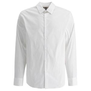 VINCE. Cotton poplin shirt M08111576100WHT