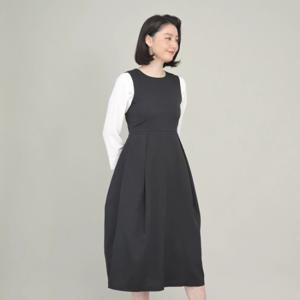 [애비뉴투지]제인 나시 조끼 봄 여름 주름 롱 원피스 K02354