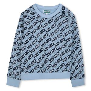 [겐조키즈][ESSENTIALS] KENZO 로고 블루 스 셔츠 Z255AFW712
