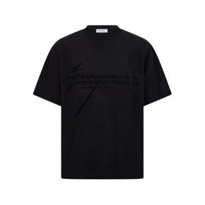 살바토레 페라가모 반팔 티셔츠 144859 786885 Black