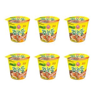 [오뚜기] 컵누들 김치 쌀국수 34.8g x 6개