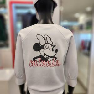 [디즈니골프]DD1LTR012 여성 봄 시보리형 7부 라운드 티셔츠