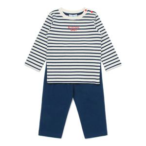 블루독베이비 NY)블루독STRIPE상하세트 45170-672-09