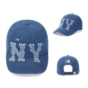 MLB 공용 데님 쿠퍼스 언스트럭쳐 볼캡 뉴욕양키스 (3ACPD045N-50INS)