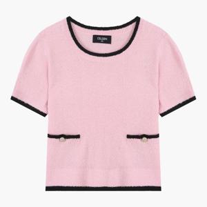 [셀덴]셀덴부클사배색스웨터 EDKA24S06