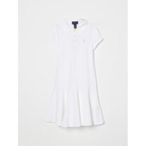 키즈 폴로 랄프로렌 셔츠 323967600 003 White