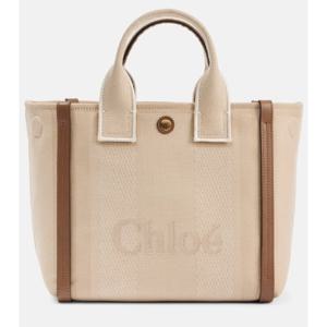 끌로에 Chloe Carry 스몰 캔버스 토트 백 P00997309