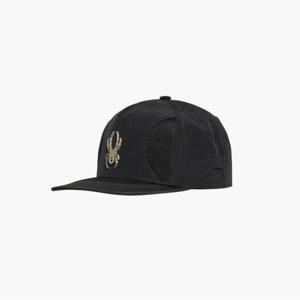 [스파이더] 공용 메탈로고 매쉬 스냅백 SPHPANCA309UBLK