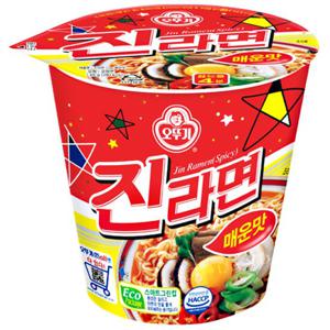 오뚜기 진라면매운맛 소컵