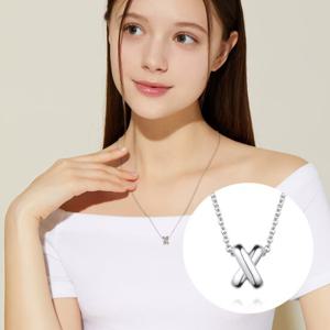 [스톤헨지]크로싱 실버 목걸이 SA24C66P