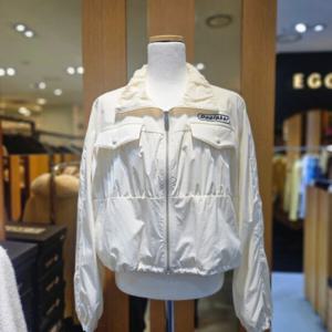 [에고이스트]텍스쳐블럭숏점퍼/ER2TZ800