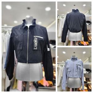 [에고이스트]라벨 포인트 크롭 볼륨 점퍼 ER2WZ963 uiu(EQ2WZ463