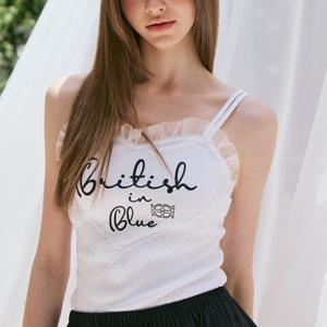 [에고이스트][BLUE LABEL] 하트 러플 슬리브리스 (ER2OTH14,ER3
