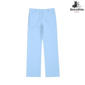 [블랙앤화이트]여성 세미부츠컷 자수 팬츠 5015LZWN_BLUE