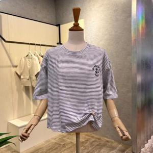 [ab.f.z]AOZ3HK32H_크롭 스트라이프 티셔츠