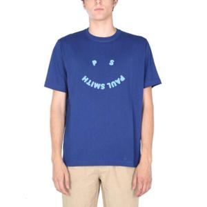 PS Paul Smith 로고 프린트 크루넥 티셔츠 M2R226TGP2471 45 TP942530796