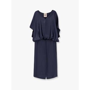 SEMICOUTURE Etienne satin long dress Y5SM16