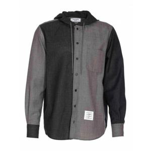 [THOM BROWNE] 라프리마 남성 셔츠 Grey 후드 스트레이트 MWL419F00473982 /8
