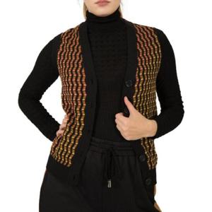 M Missoni 기하학 프린트 니트 조끼 QD3KM08P2TE K29 TP942643162