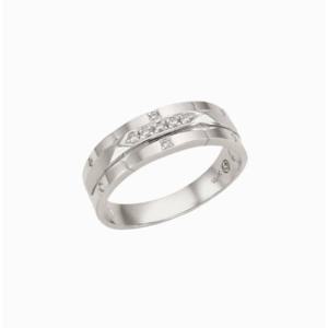 [GB] 트리플 레이어 14K GOLD  여성 커플링 반지 LRW25002G