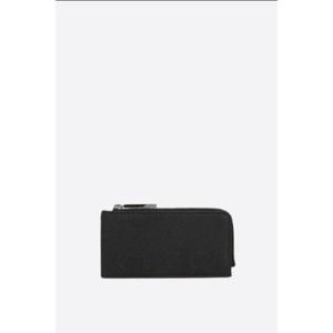 GUCCI zipped card case in grainy leather 835073AAE1W1000