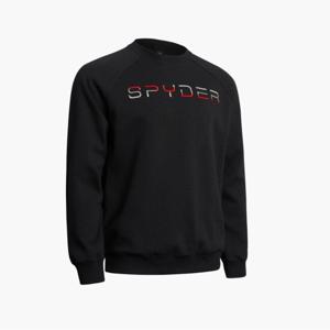 [스파이더] 공용 레터링 로고 맨투맨 SPGFCNRL308UBLK