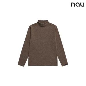 나우  (1NUSWW3505_BR) W 홀가먼트니트터틀넥 SP BROWN