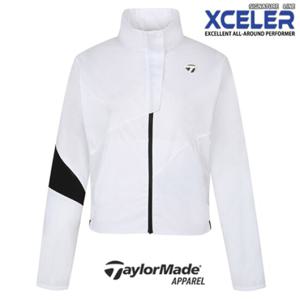 [테일러메이드] 25년 S S 여성 3L 바람막이 점퍼 TWJUO5201 100(화이트)  메쉬 안감 점퍼 바람막이 자켓