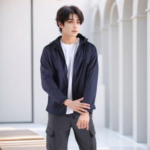 [보이투맨]남성용 경량 공기순환 후디 바람막이점퍼 NHSL352H