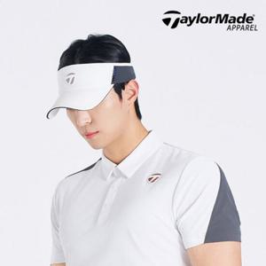 [테일러메이드] 골프 남성 모자 선캡  TMHVO1625 화이트(100) 25 S S 봄 와펜 포인트 바이저