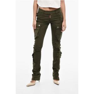 디스퀘어드2 스트레이트 팬츠 S72KA1239 D35013 695 Military Gr