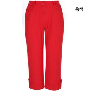 그린조이 HC12 여성  아 스킨7부 밴딩 팬츠 GS25WT27W(레드)