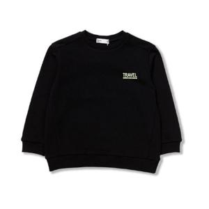 [꼬망스]꼬망스 공용 호일맨투맨 C2035T504_BLK