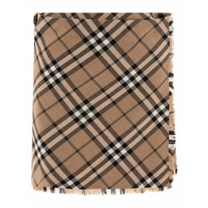 [BURBERRY] 여성 체크 울 블렌드 미니 킬트 8095396 베이지 /3