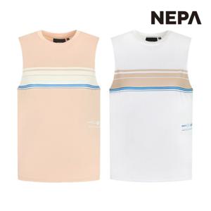 네파 여성 세미크롭 슬리브리스 티셔츠 (루즈핏) 7J45775
