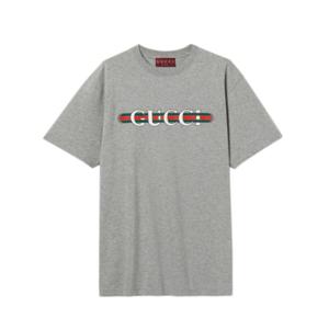 구찌 반팔 티셔츠 788093XJG6T 1230 Grey