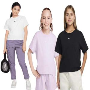나이키키즈 (8-14세) 나이키걸즈 에센셜박시티셔츠 여아티셔츠 FZ5559 A252TS359P 플레이키즈프로CH