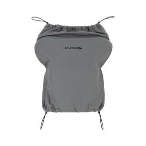 BALENCIAGA Grey cotton Shoe Bag top 809439TRM13 9243