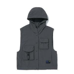 인터크루 HC10 여포켓장식후드베스트 ITZ2VO53A