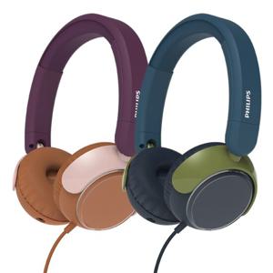 필립스 음량제한 오디오 공유 C타입 어댑터 3.5mm 유선 키즈 헤드폰 TAK2000