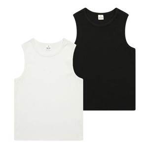 [에꼴리에]에꼴리에 틴톡 더센트럴 데일리 소프트 골지 나시티 25PT456
