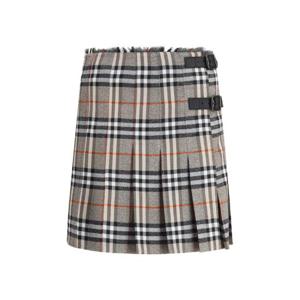 BURBERRY Check Archive wool Miniskirt 8113042_C3142