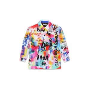 키즈 돌체앤가바나 캐주얼 자켓 L5JBJ6K G7BMNS8182 MULTICOLOUR